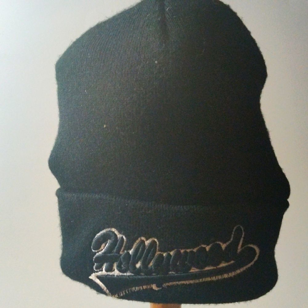 Hollywood‎ Stretchable Black Beanie Hat